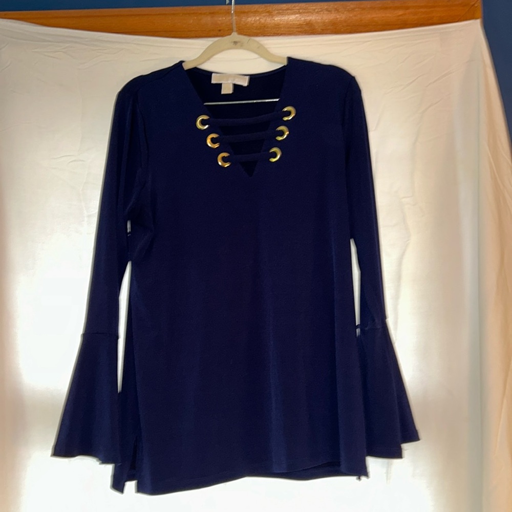 Michael Kors Size L bell sleeve top